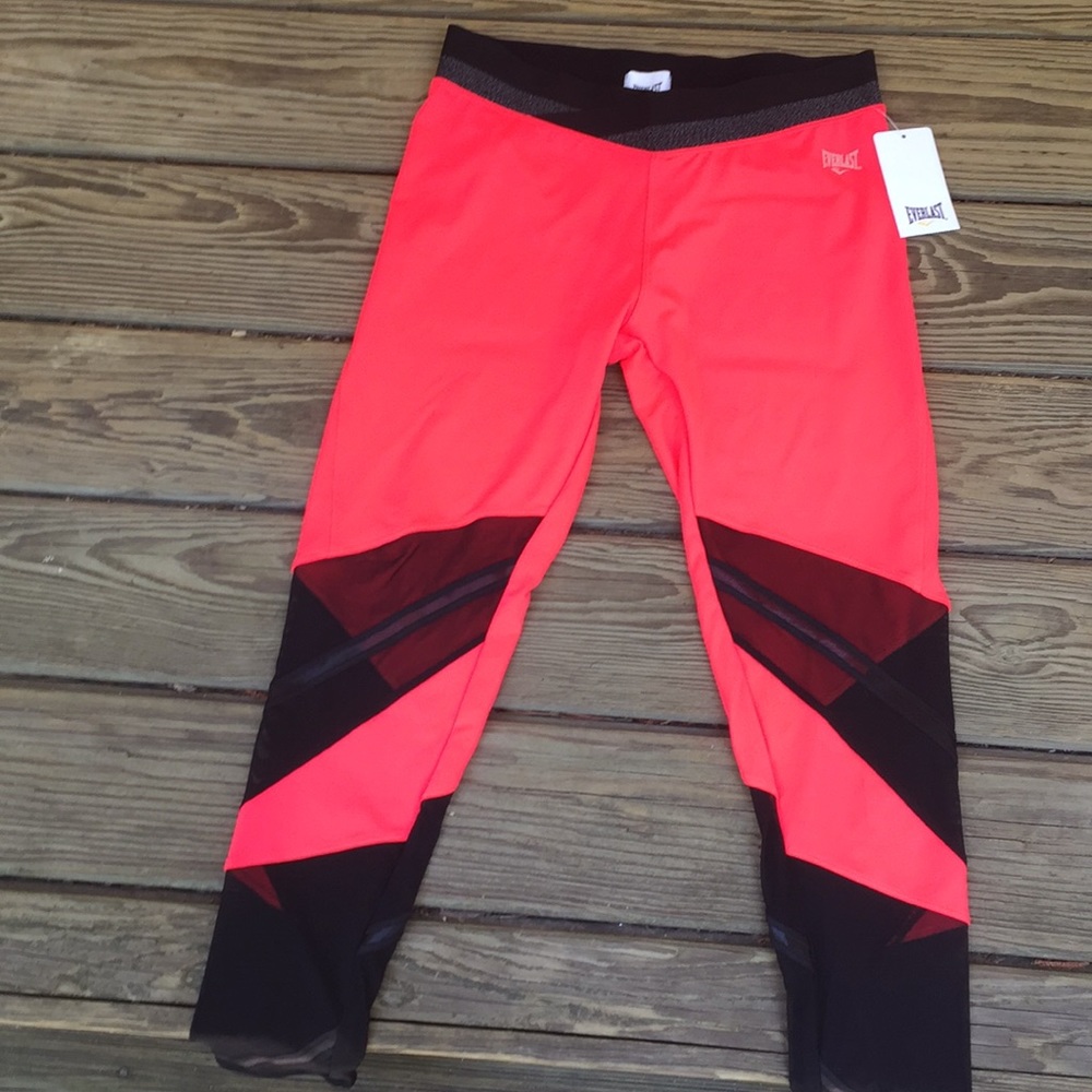 Pink workout pants